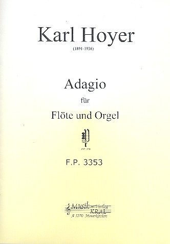 Adagio für Flöte und Orgel    