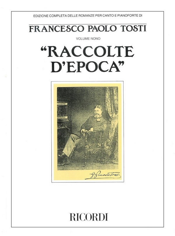 Raccolte d'epoca per canto e  pianoforte (en/it)  ed. integrale delle romanze vol.9