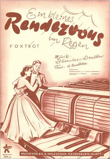 Ein kleines Rendezvous im Regen  für Akkordeon  