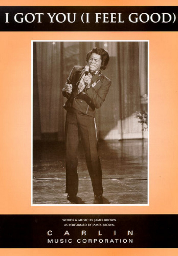 I got you (I feel good): einzelausgabe  for voice/piano/guitar  