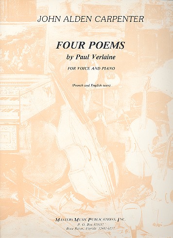 4 poems by Paul Verlaine&nbsp;&nbsp;for voice and piano (fr/en)&nbsp;&nbsp;