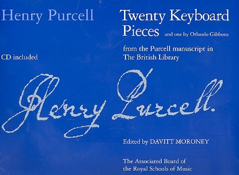 20 Keyboard Pieces  (and one by O.Gibbons)  from the Purcell manuscript in the British Library