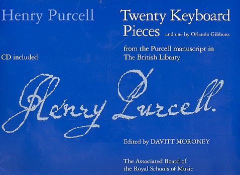 20 Keyboard Pieces&nbsp;&nbsp;(and one by O.Gibbons)&nbsp;&nbsp;from the Purcell manuscript in the British Library