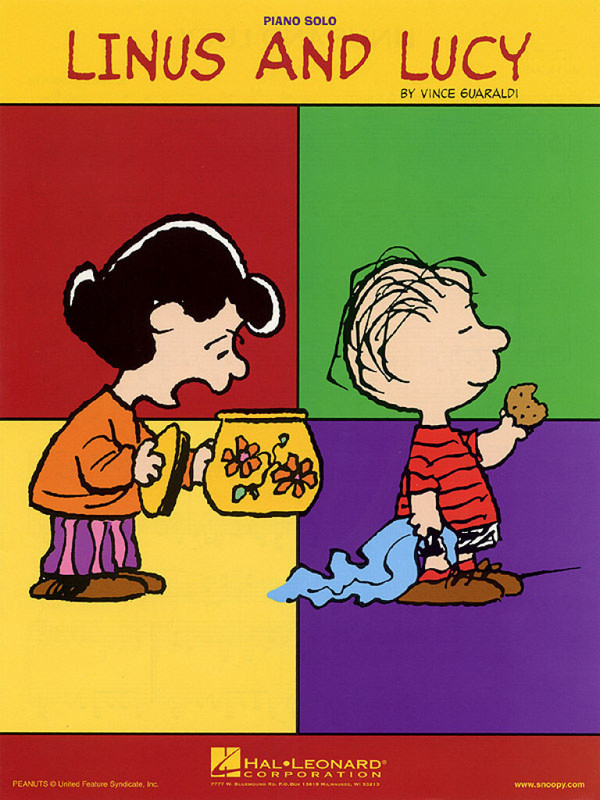 Linus and Lucy&nbsp;&nbsp;for piano solo&nbsp;&nbsp;