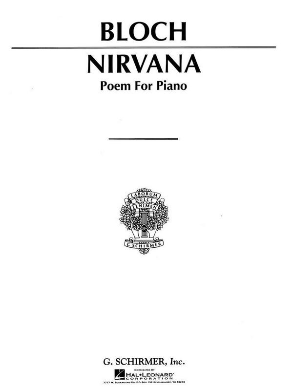 Nirvana poem&nbsp;&nbsp;for piano&nbsp;&nbsp;