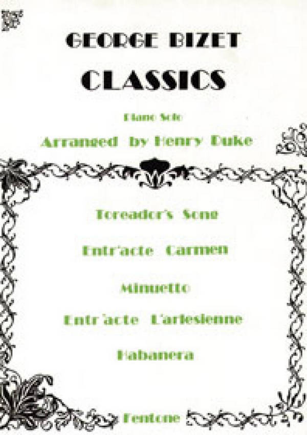 Classics  for piano  