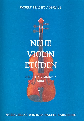 Neue Violin-Etüden op.15 Band 1  Violine 2  