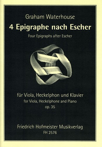 4 Epigraphe nach Escher op.35  für Viola, Heckelphon und Klavier  