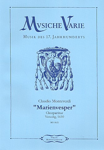 Marienvesper&nbsp;&nbsp;für Soli, gem Chor und Orchester&nbsp;&nbsp;Chorpartitur