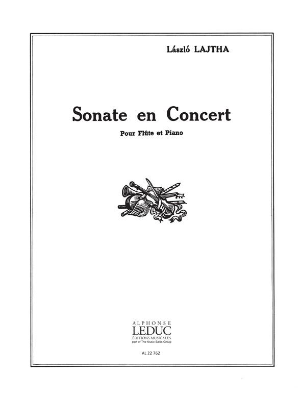 Sonate en concert pour&nbsp;&nbsp;flute et piano&nbsp;&nbsp;
