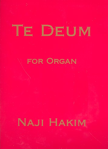 Te Deum  for organ  