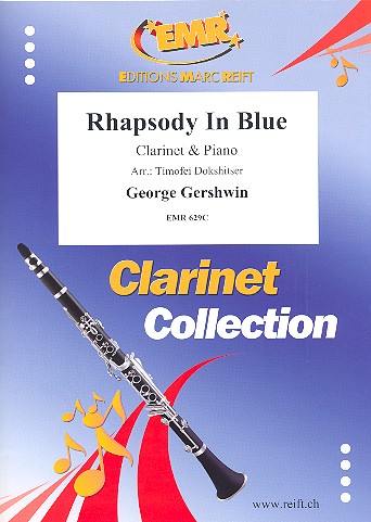 Rhapsody in Blue&nbsp;&nbsp;for clarinet and piano&nbsp;&nbsp;