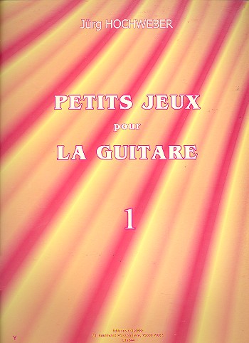 Petits jeux vol.1 pour guitare&nbsp;&nbsp;&nbsp;&nbsp;