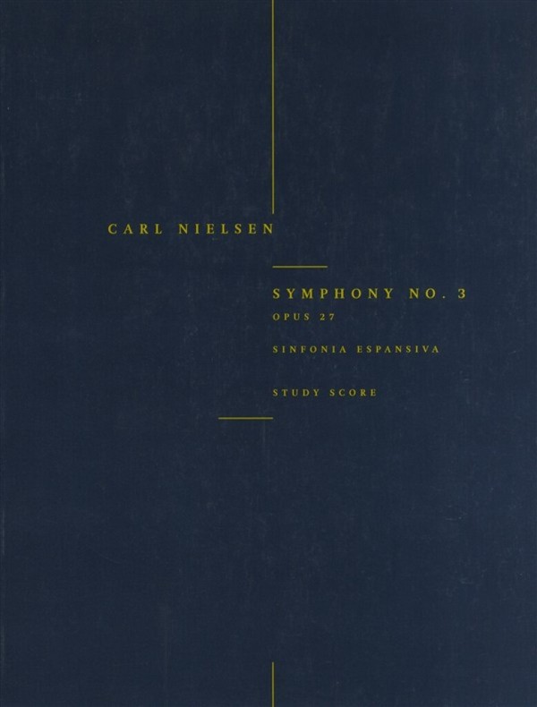 Symphony no.3 op.27 for orchestra  study score  