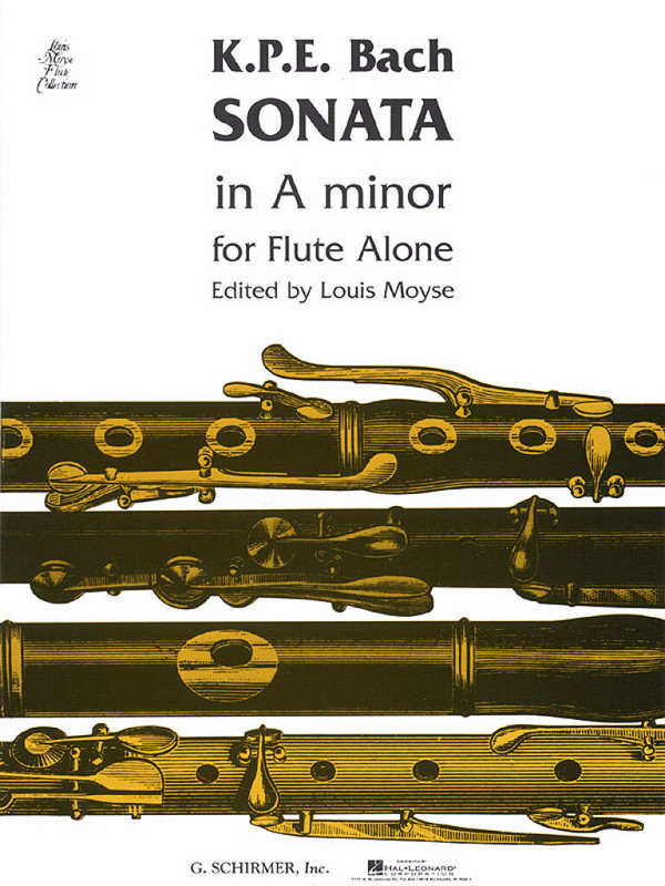 Sonate a-Moll für Flöte&nbsp;&nbsp;Moyse, Louis, Ed&nbsp;&nbsp;