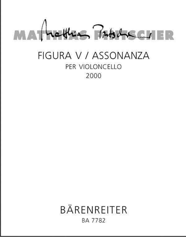 Figura 5 - Assonanza für Violoncello    