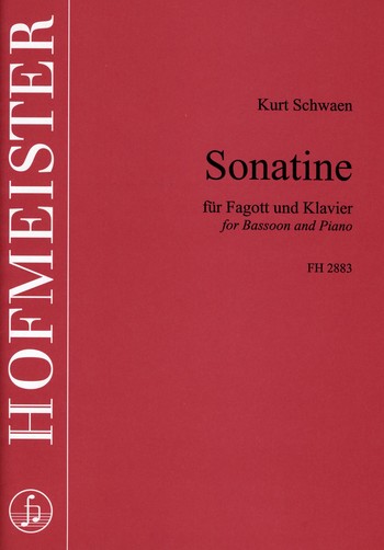 Sonatine für Fagott und Klavier    