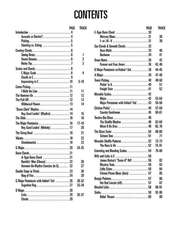 Country Guitar (+CD): Guitar&nbsp;&nbsp;Method, learn to play Rhythm and&nbsp;&nbsp;Lead Country Guitar