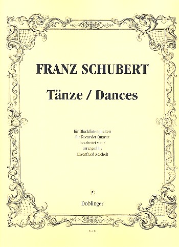 Tänze für 4 Blockflöten (SATB)&nbsp;&nbsp;Partitur und Stimmen&nbsp;&nbsp;