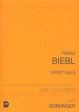 Spirituals für Frauenchor&nbsp;&nbsp;a cappella,  Partitur&nbsp;&nbsp;
