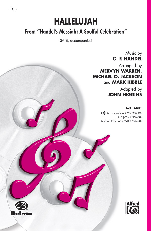 Hallelujah &nbsp;&nbsp;for mixed chorus and piano&nbsp;&nbsp;score