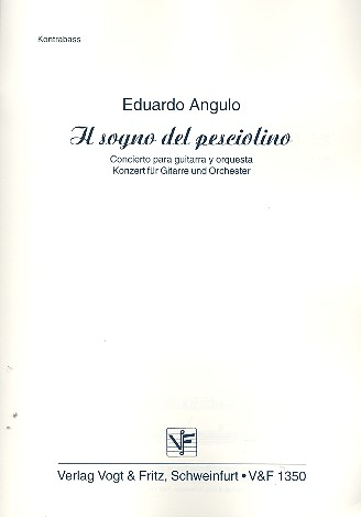 Il sogna del pesciolino Konzert  für Gitarre und Zupforchester  Kontrabass