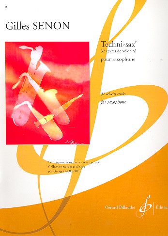 Techni-sax' &nbsp;&nbsp;pour saxophone&nbsp;&nbsp;