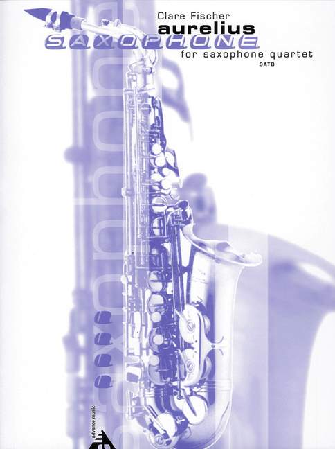 Aurelius  for 4 saxophones (SATB)  score and parts