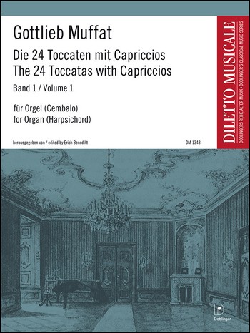 24 Toccaten mit Capriccios Band 1  für Orgel (Cembalo)  