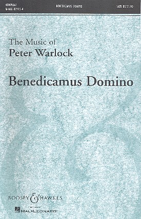 Benedicamus Domino  for mixed chorus  score