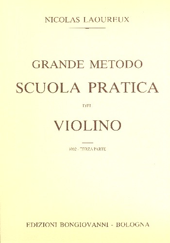 Grande metodo scuola  pratica del violino vol.3  