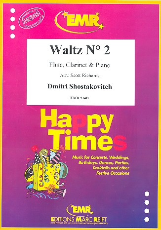 Walzer Nr.2&nbsp;&nbsp;für Flöte, Klarinette und Klavier&nbsp;&nbsp;