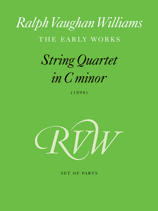 String quartet c minor&nbsp;&nbsp;parts (1898)&nbsp;&nbsp;Kennedy, M., ed