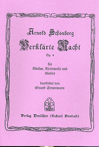 Verklärte Nacht op.4&nbsp;&nbsp;für Violine, Violoncello und Klavier&nbsp;&nbsp;