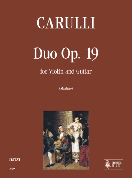 Duo op.19 per violino  e chitarra  Martino, M., rev.