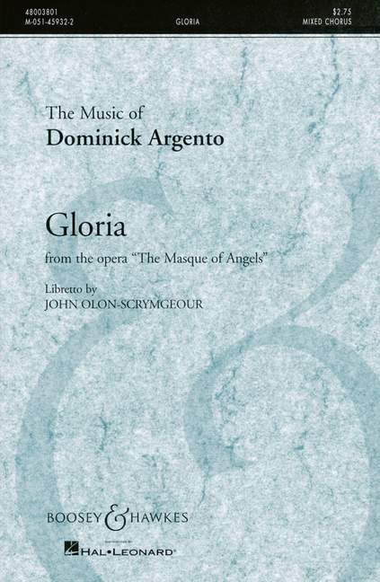 Gloria&nbsp;&nbsp;für gemischter Chor (SATB) und Klavier (Orgel)&nbsp;&nbsp;Chorpartitur