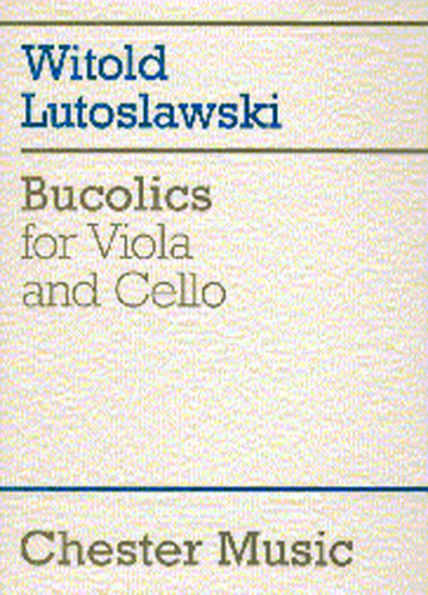 Bucolics for viola and cello&nbsp;&nbsp;2 scores&nbsp;&nbsp;