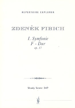 Sinfonie F-Dur Nr.1 op.17  für Orchester  Studienpartitur