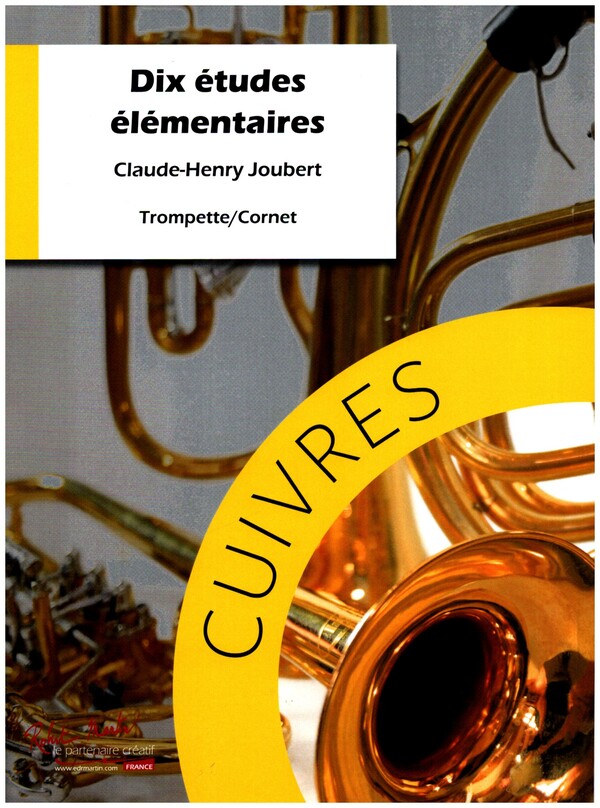 10 etudes elementaires  pour trompette ou cornet  