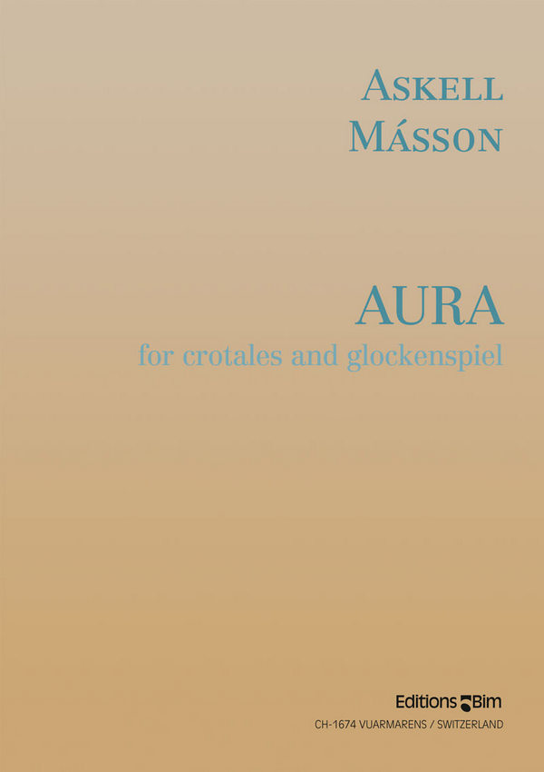 Aura for crotales and&nbsp;&nbsp;glockenspiel (2001)&nbsp;&nbsp;
