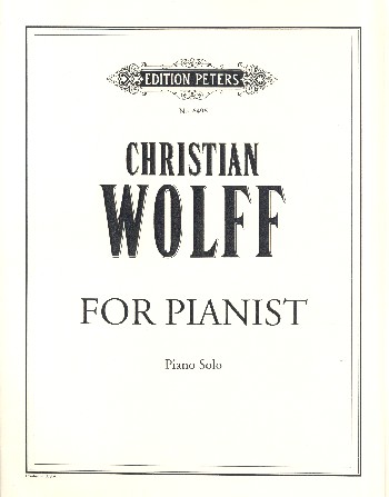 For Pianist&nbsp;&nbsp;für Klavier&nbsp;&nbsp;
