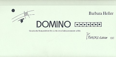 Domino graphische Komposition  für 1-2 Soloinstrumente  