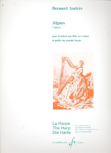 Algues  pour hautbois (fl, vl) et petite ou grande harpe  