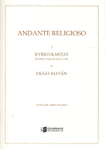 Andante religioso  for violin and piano  