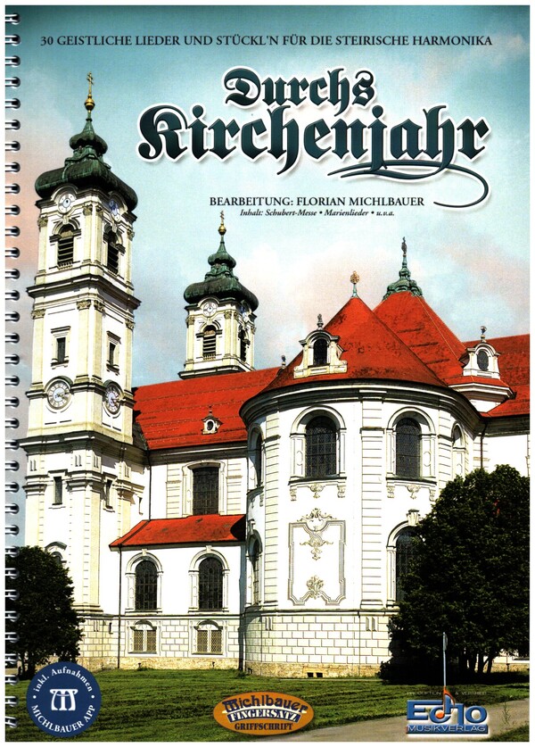 Durch's Kirchenjahr (+App)  für steirische Handharmonika  