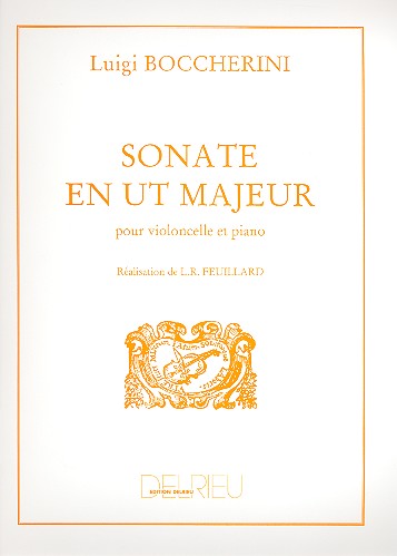 Sonate ut majeur pour&nbsp;&nbsp;violoncelle et piano&nbsp;&nbsp;Feuillard, L.R., arr.