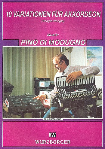 10 Variationen  für Akkordeon  