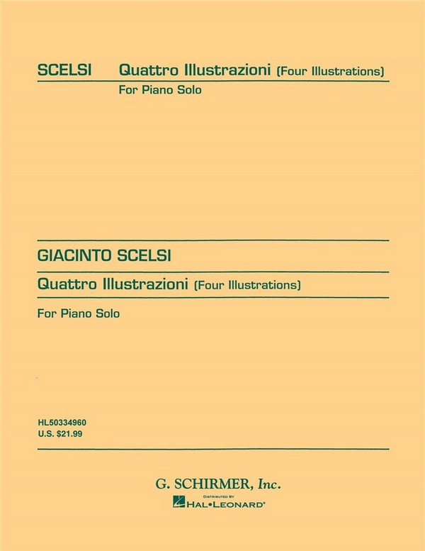 4 Illustrazioni  for piano  