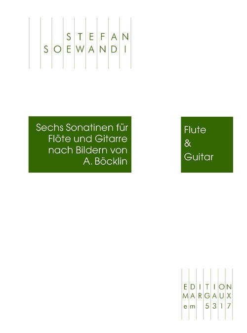 6 Sonatinen nach Bildern von Böcklin  für Flöte und Gitarre  