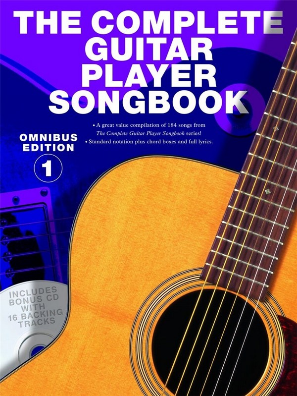 The complete guitar player songbook vol.1 (+CD):&nbsp;&nbsp;songbook melody/lyrics/chords&nbsp;&nbsp;